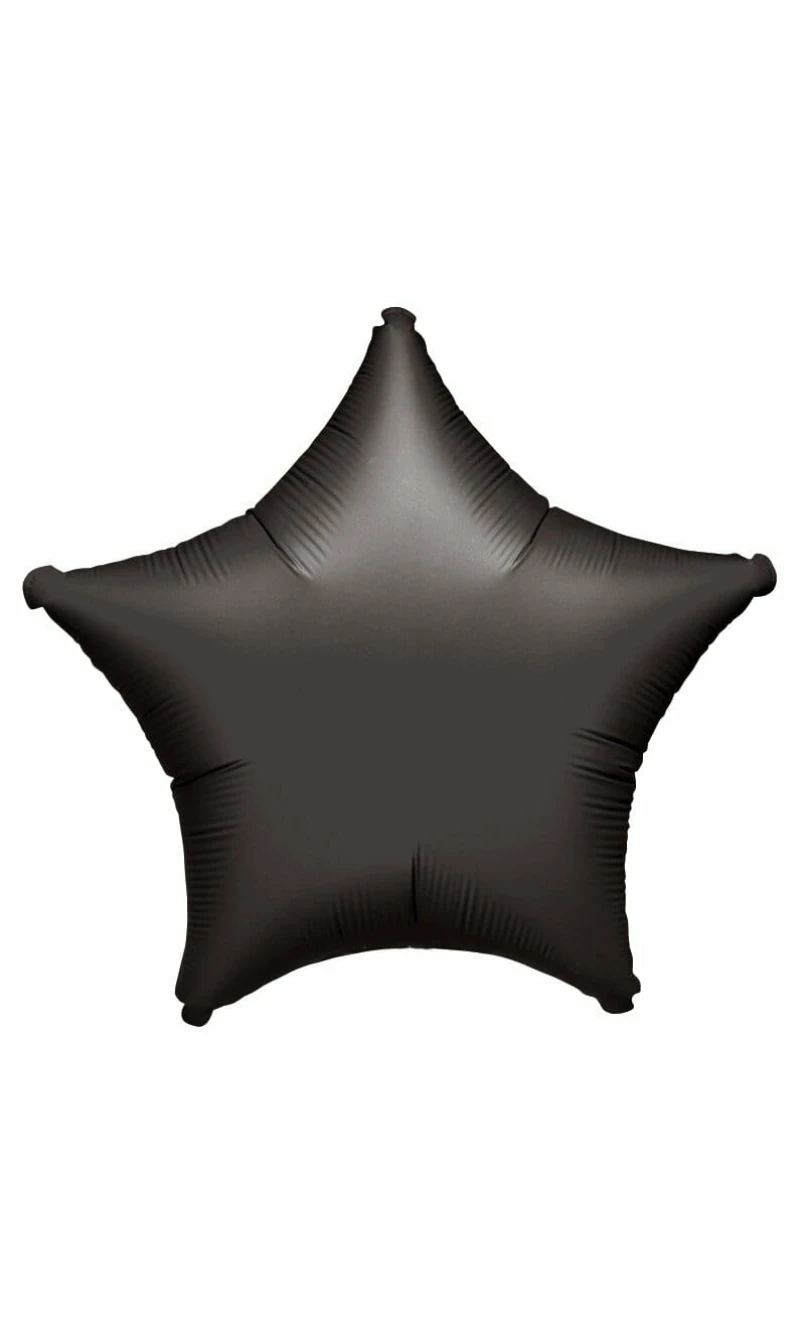 Black Star Foil Balloon 18''