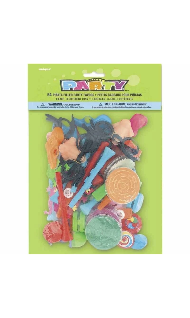 Pinata and Party Bags Fillers - 64pk