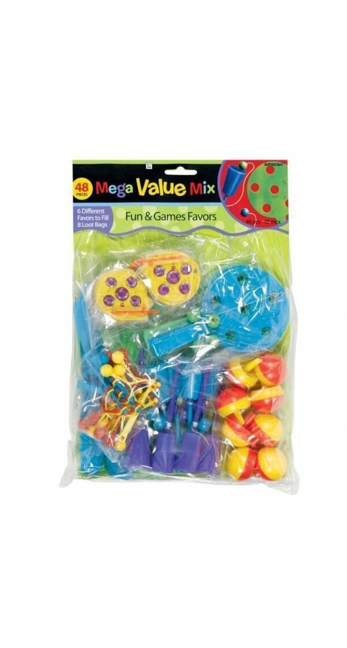 Party Fun Value Pack Assorted- 48pk