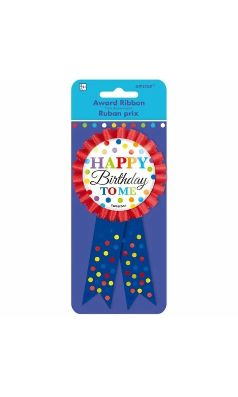 Award Ribbon Birthday - 15cm