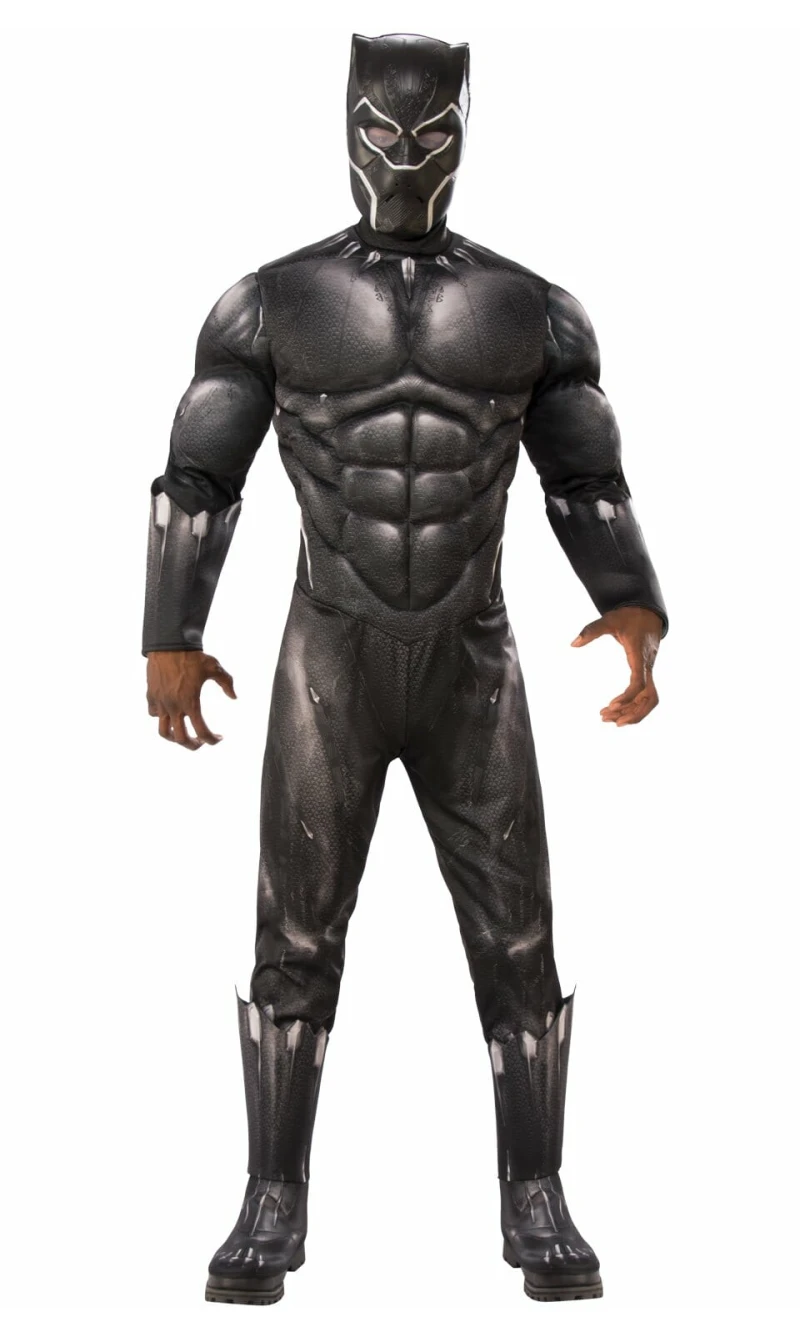 Official Deluxe Black Panther - Adult Size Extra Large