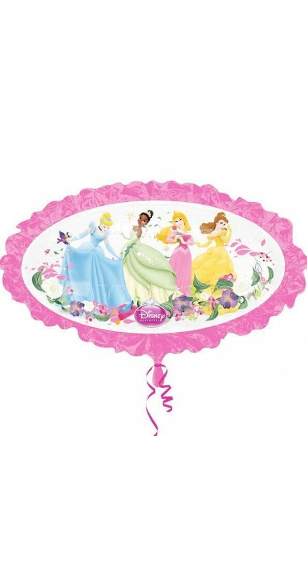 Princess Super Shape Foil Balloon 18" x 31" (46cm x 79cm)