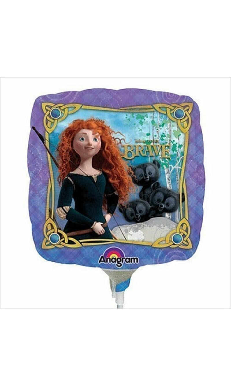 Princess Brave Mini Foil Balloon 9"