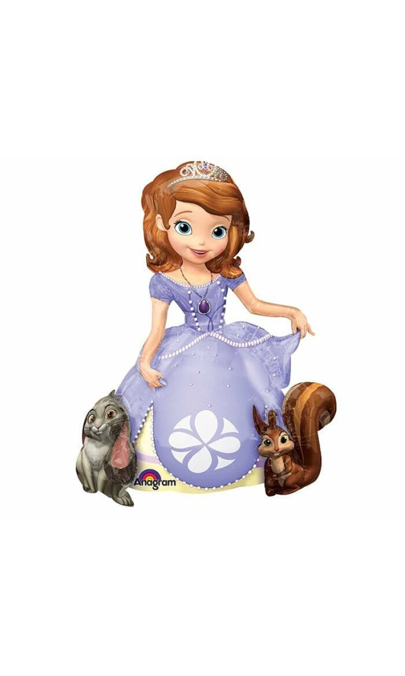 Sofia the First Airwalker Balloon - 93cm x 121cm