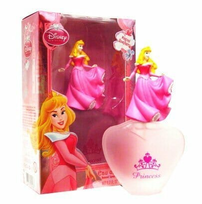 Princess Sleeping Beauty Aurora Magical Raspberry Perfume with Rubber 3D Figure - 50ml