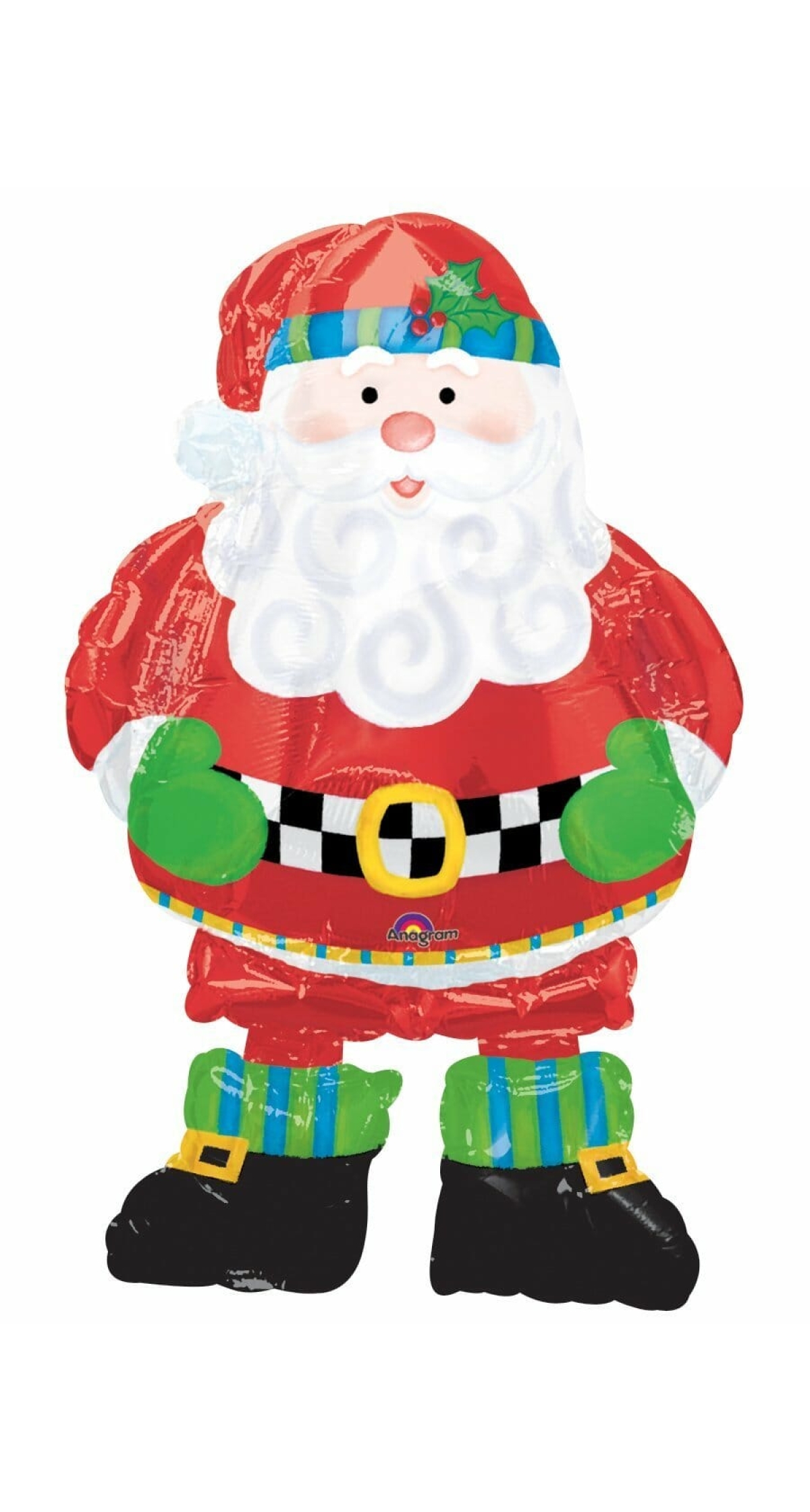Santa Claus AirWalker Foil Balloon 37'' (94cm) Height