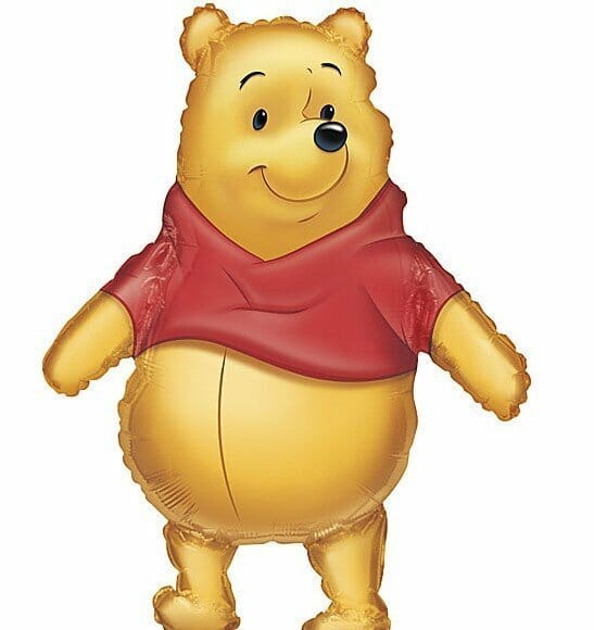 Winnie The Pooh Super Shape Foil Balloon 22" x 29" (56cm x 74cm)