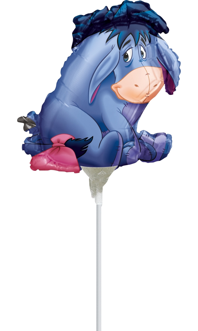 Winnie The Pooh Eeyor Mini Shape Foil Balloon 9"