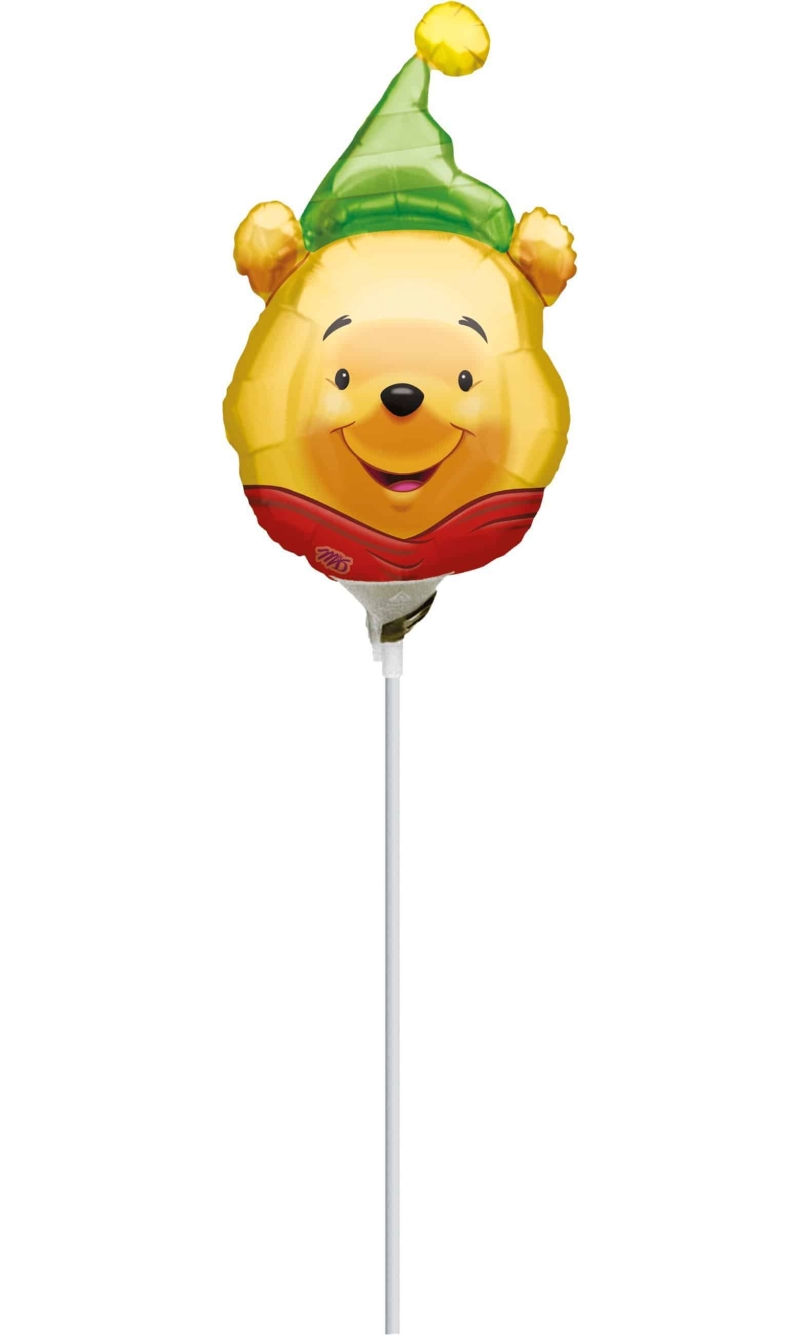 Winnie The Pooh Party Hat Mini Shape Foil Balloon 9"