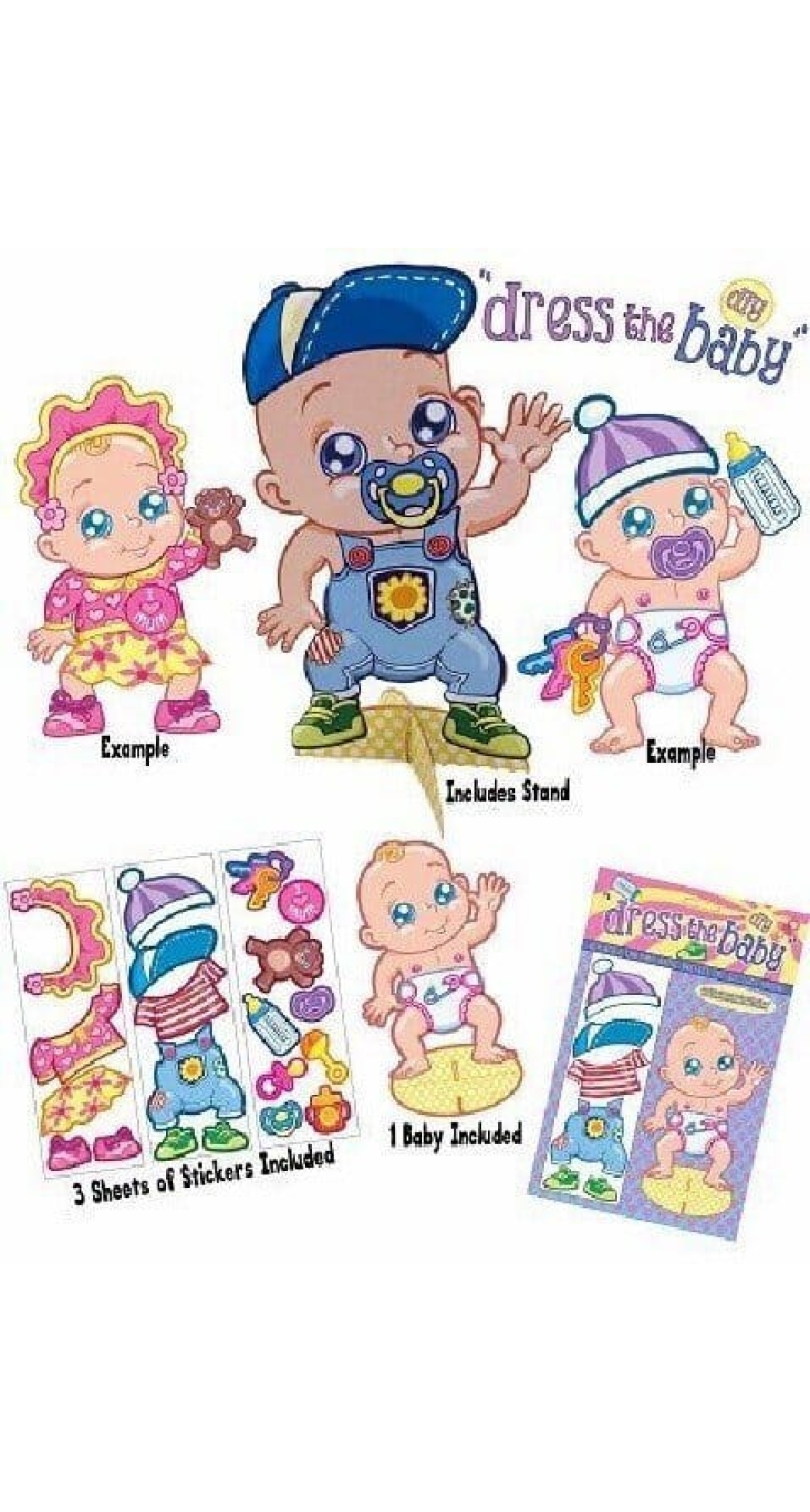Dress The Baby Game