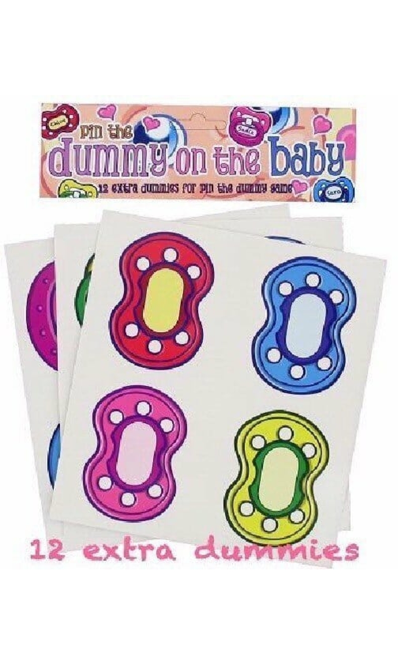 Dummy On The Baby Extra Dummies - 12pk