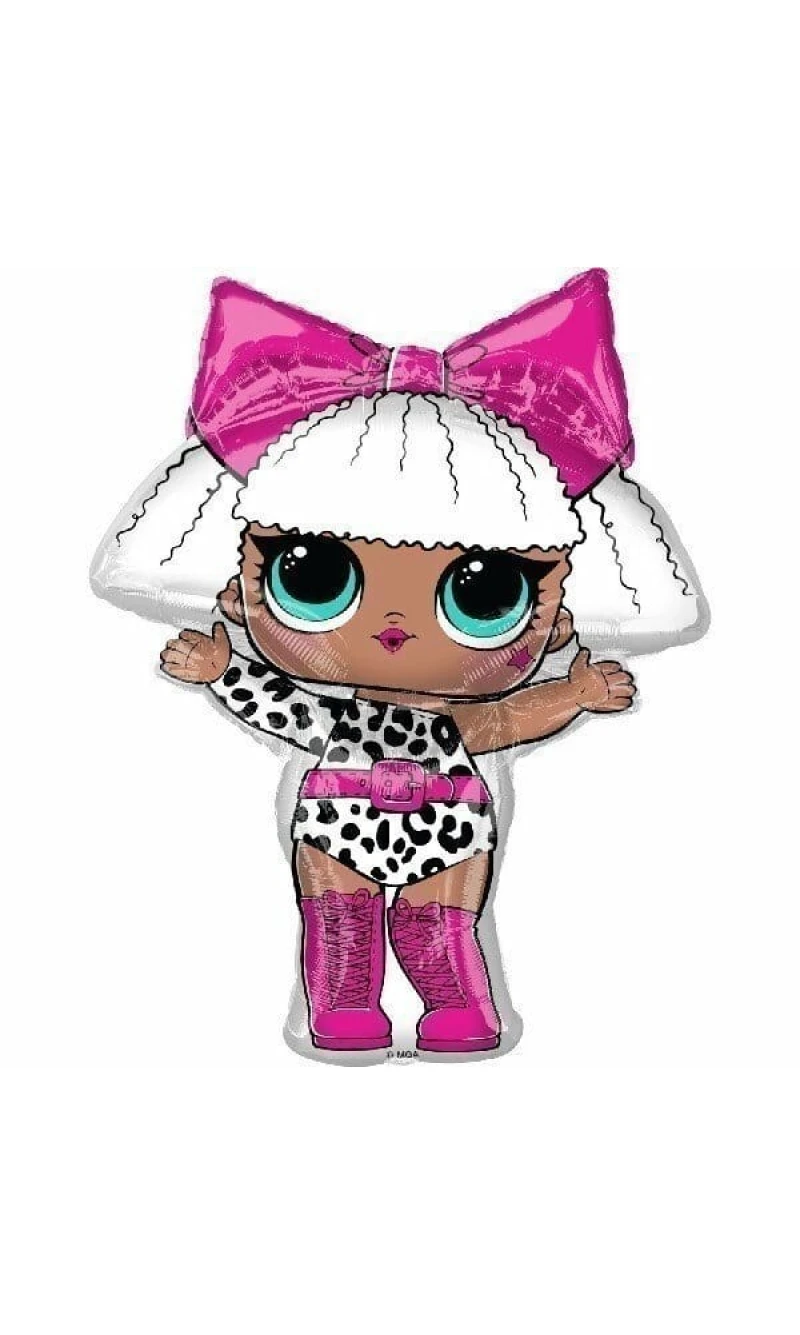 LOL Surprise Supershape Foil Balloon - 27 x 34 Inches