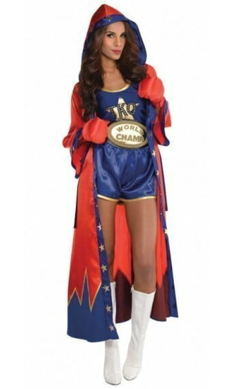 Knockout World Champion Boxer TKO - Adult Size Large