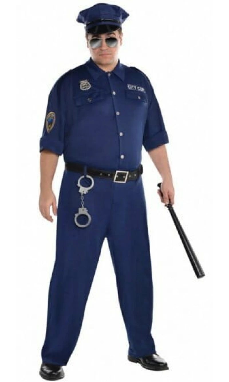 On Patrol (Police) - Adult Size Plus (UK XXL)