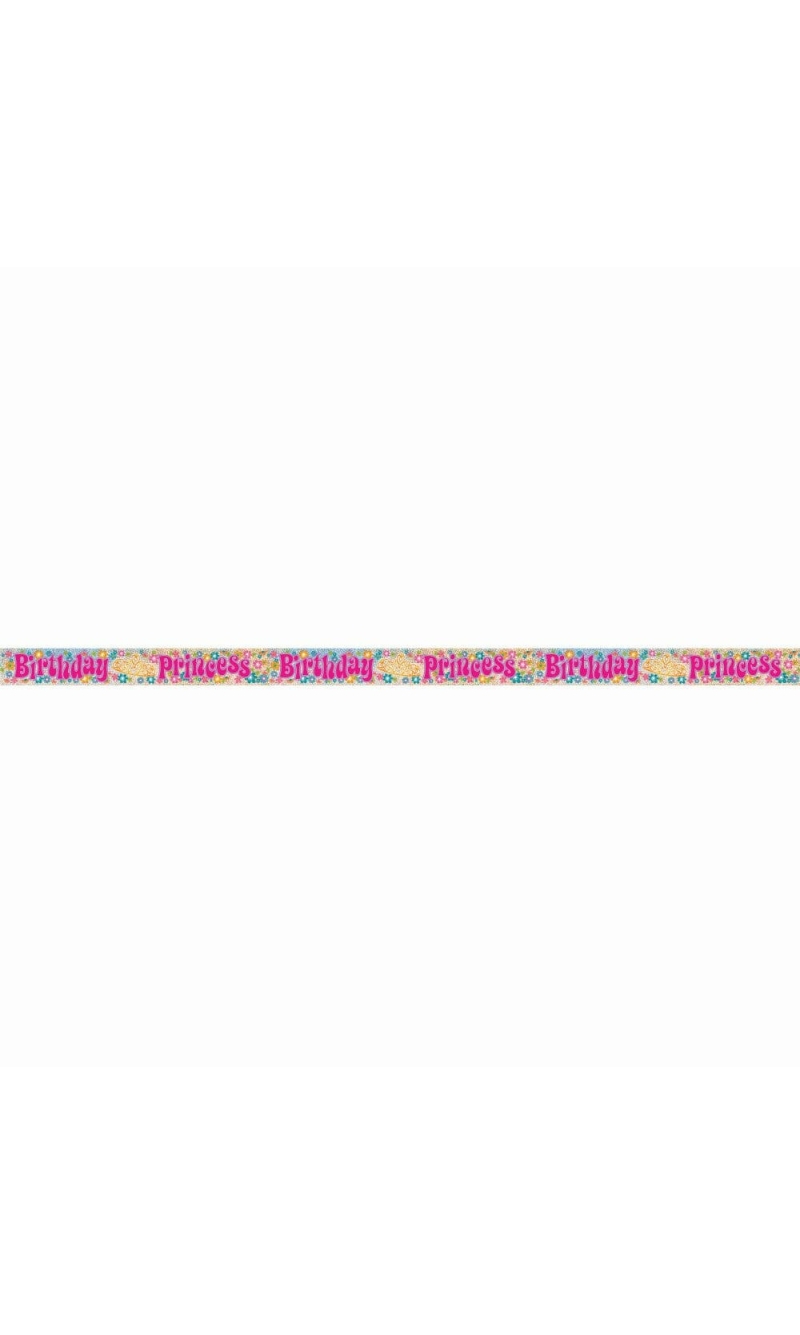 Birthday Princess Prism Banner - 12 ft