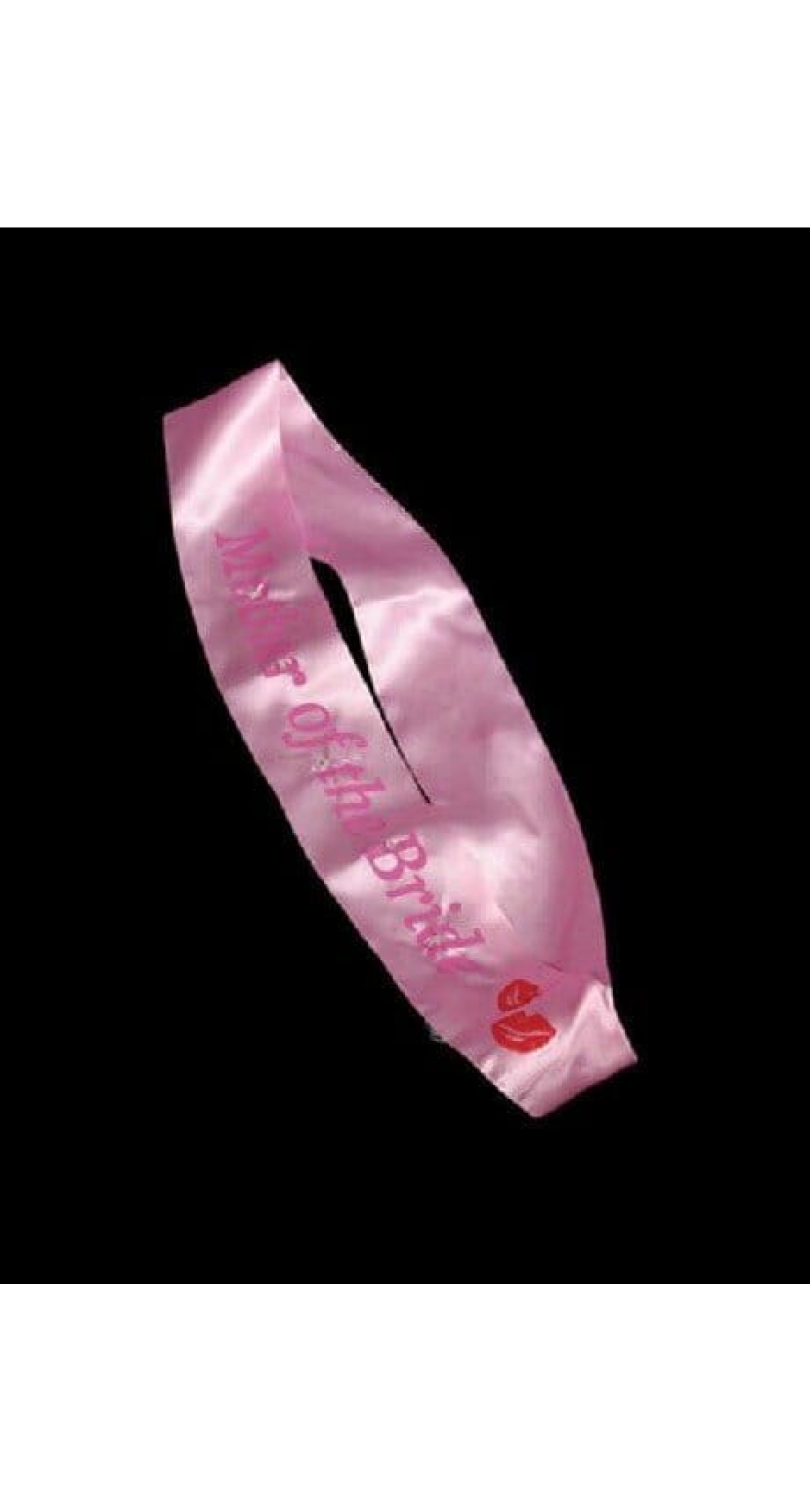 Mother Of The Bride Flashing Sash
