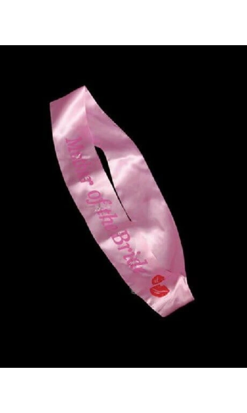 Mother Of The Bride Flashing Sash
