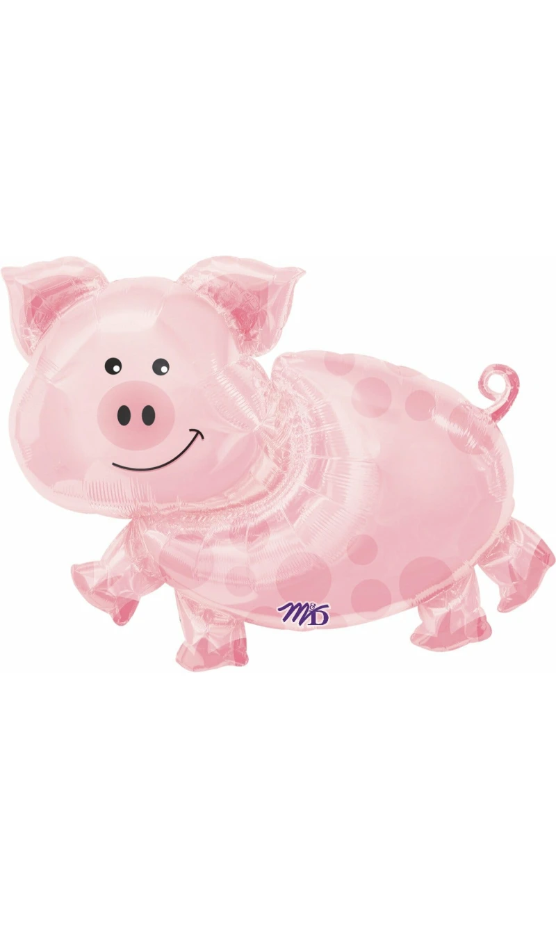 Pig Super Shape Foil Balloon 30" (76cm)