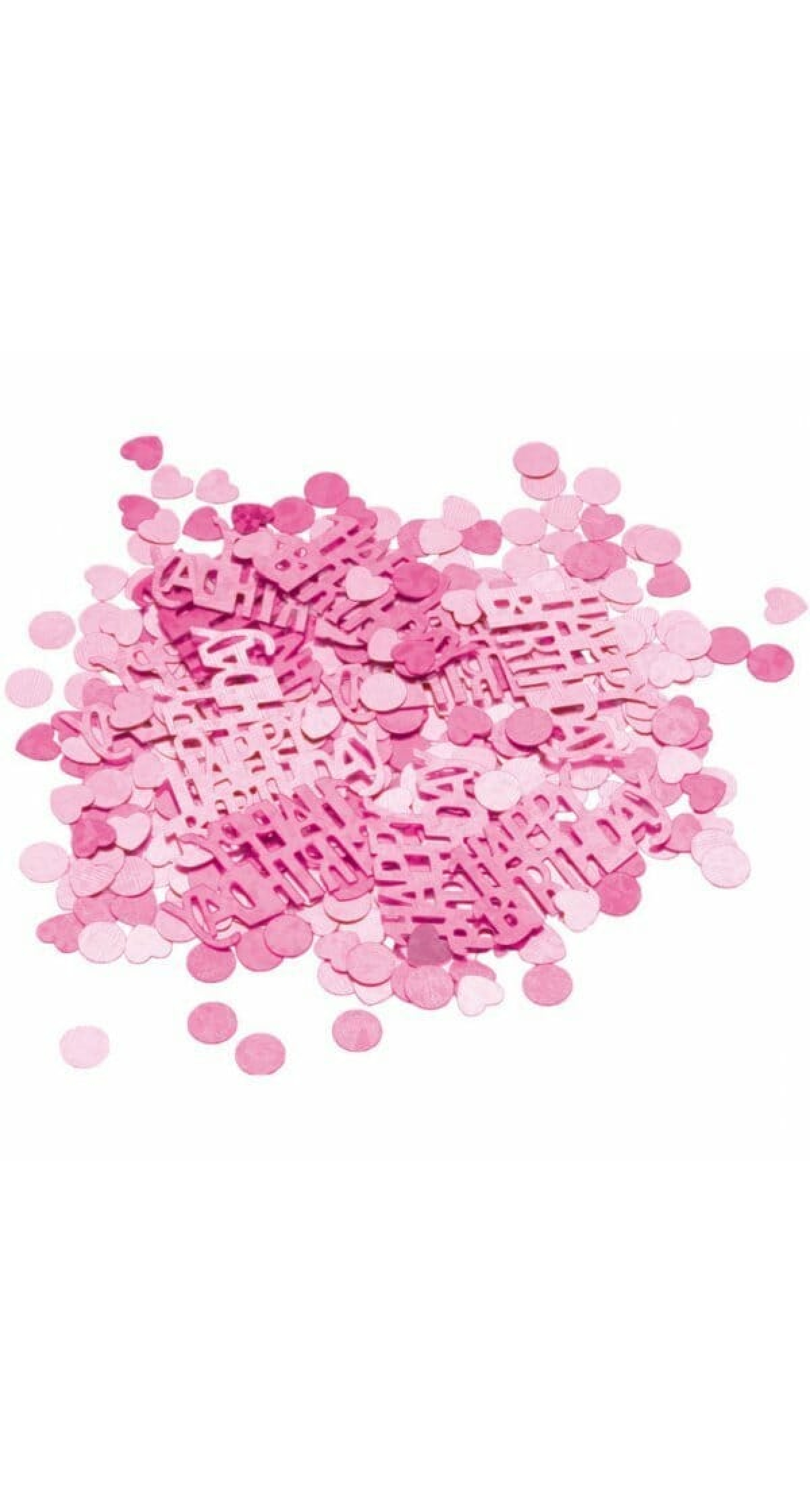 Happy Birthday Girl Pink Confetti - 15g