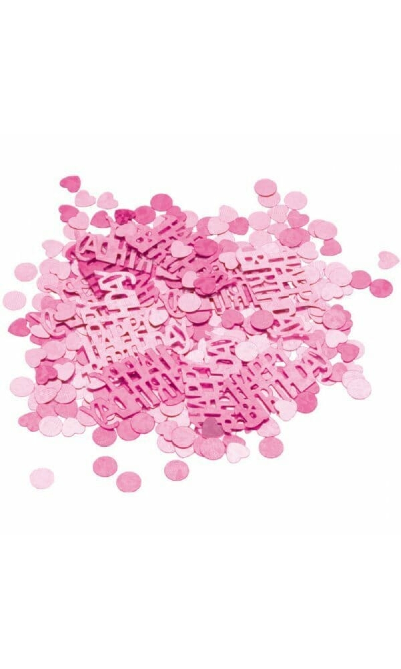 Happy Birthday Girl Pink Confetti - 15g