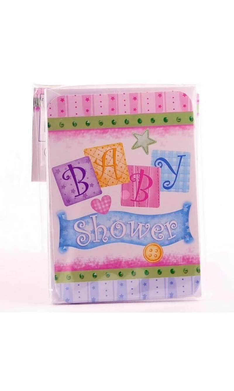 Baby Shower Celebration Invitations - 8pk