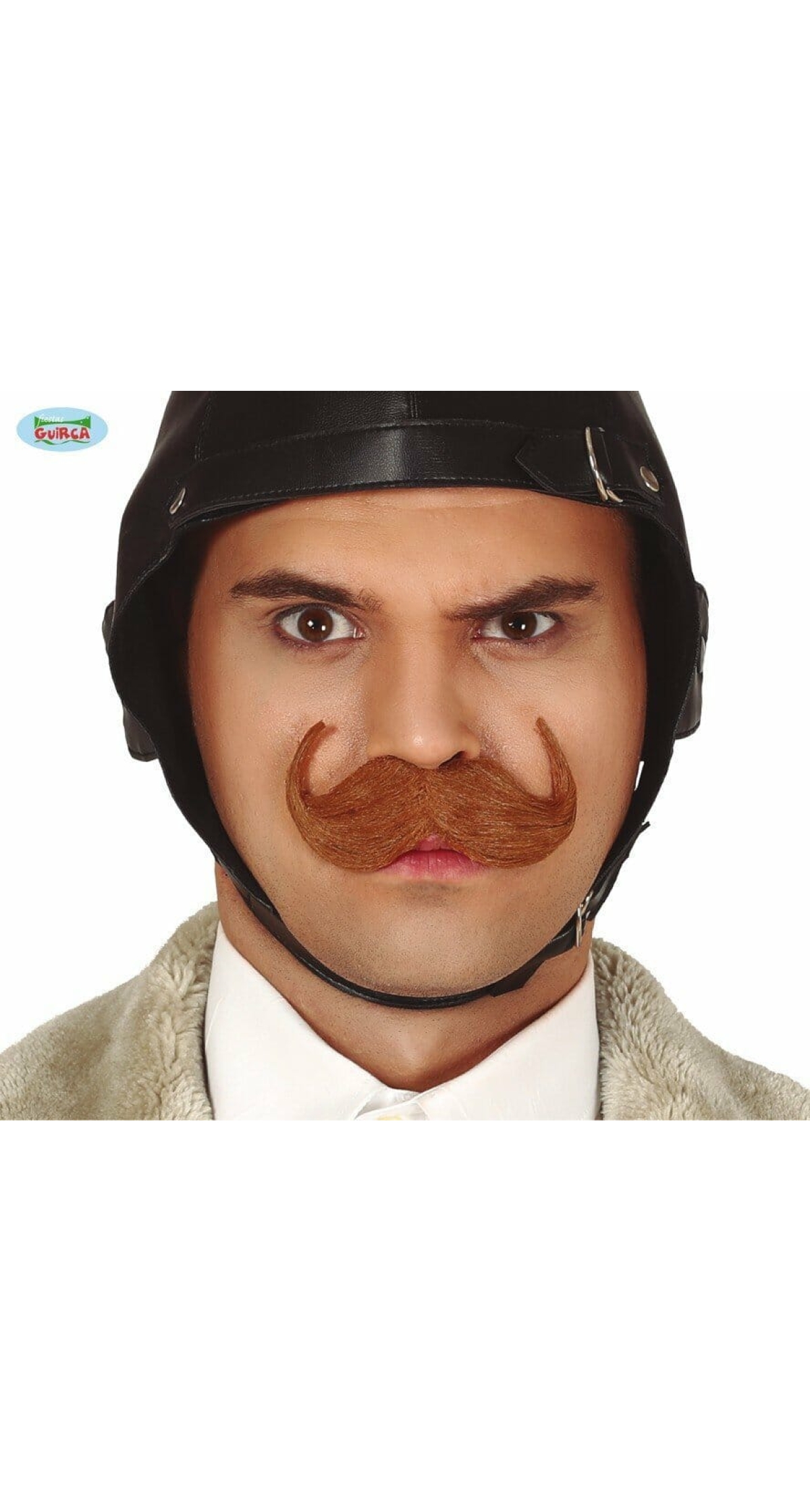 Brown English Mustache
