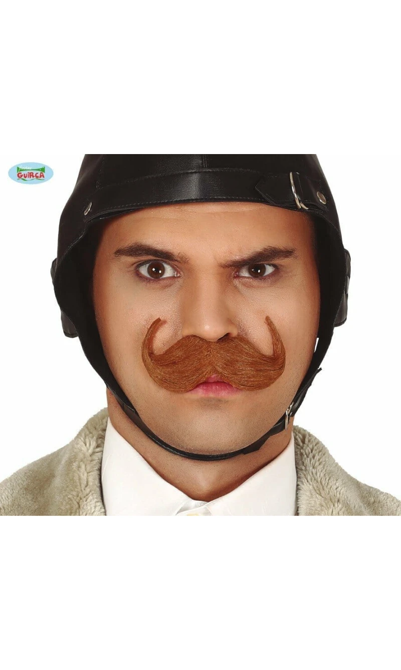 Brown English Mustache