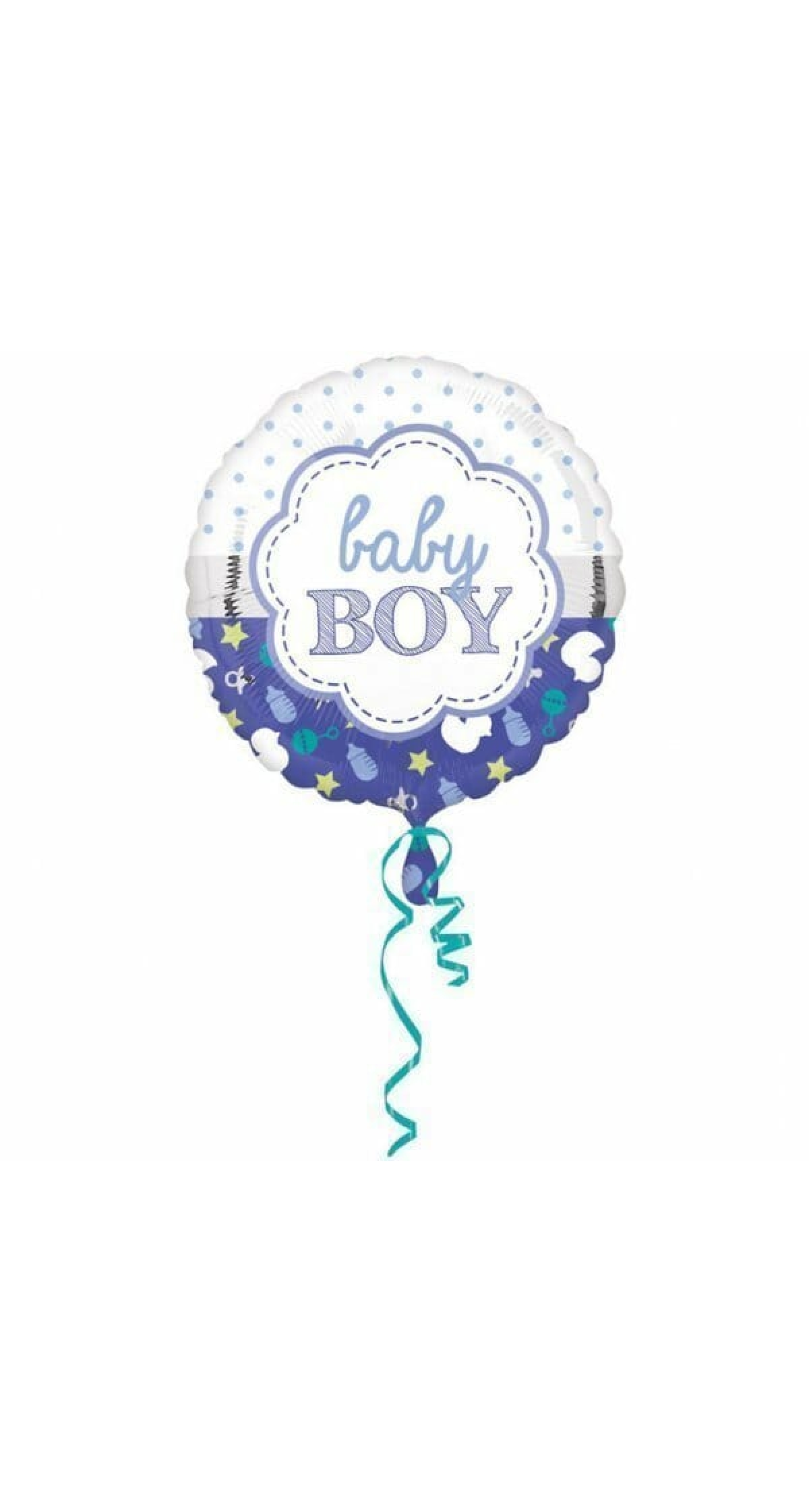 Baby Boy Foil Balloon 17"
