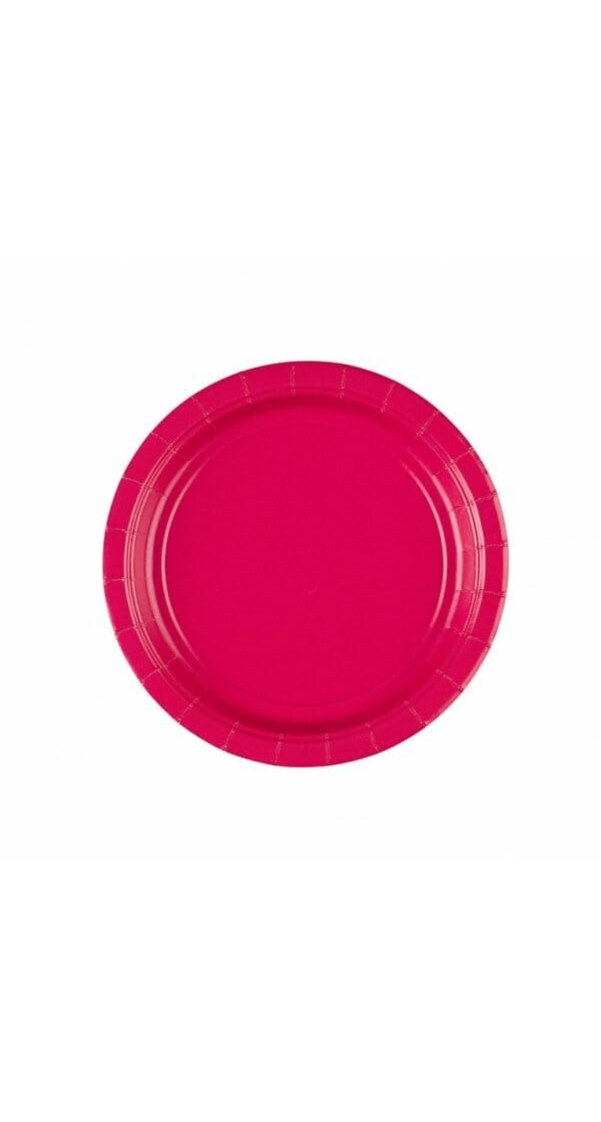 Magenta - 8 x Paper Plates 22.9 cm
