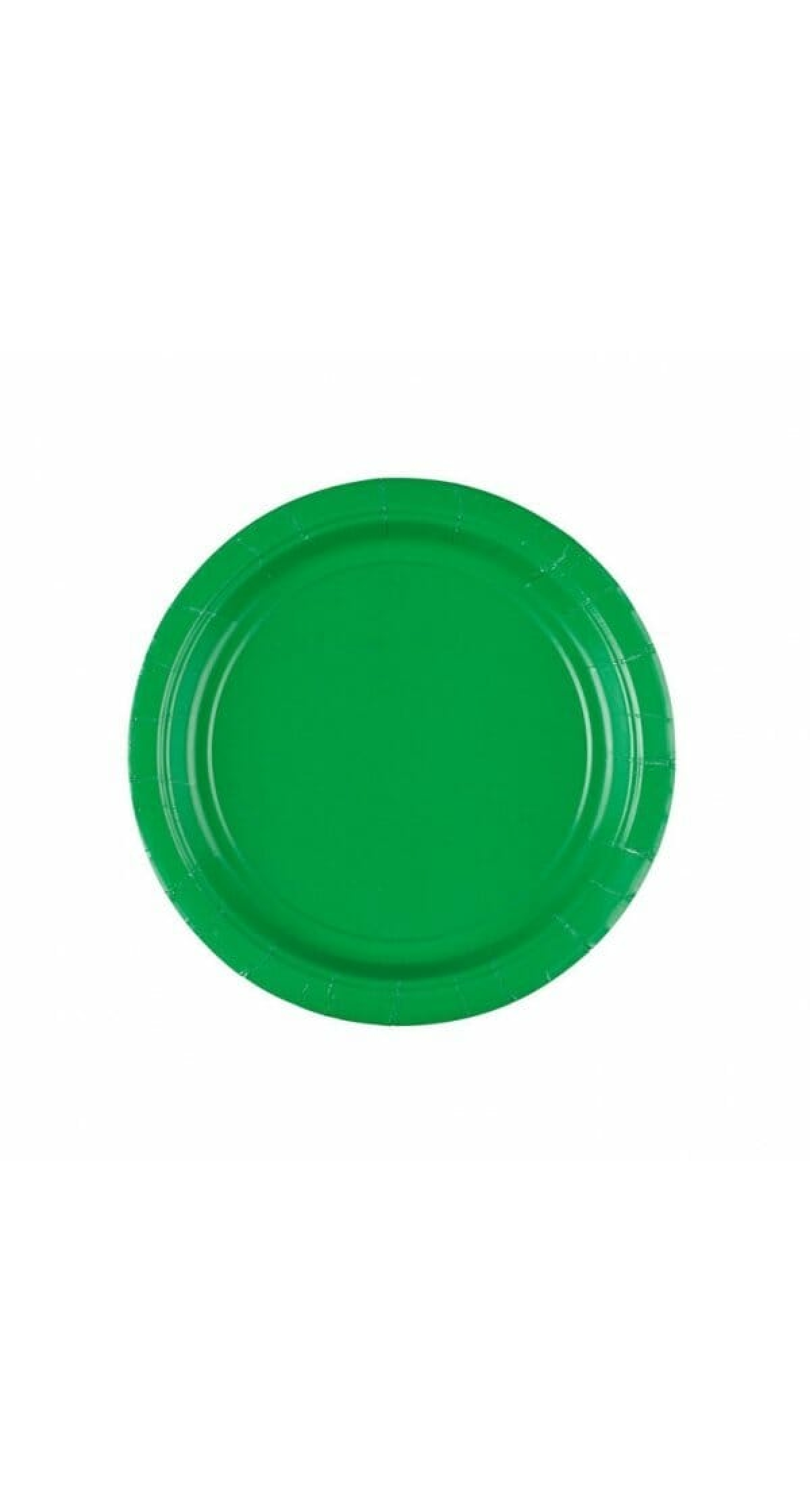 Festive Green - 8 x Paper Plates 22.9 cm