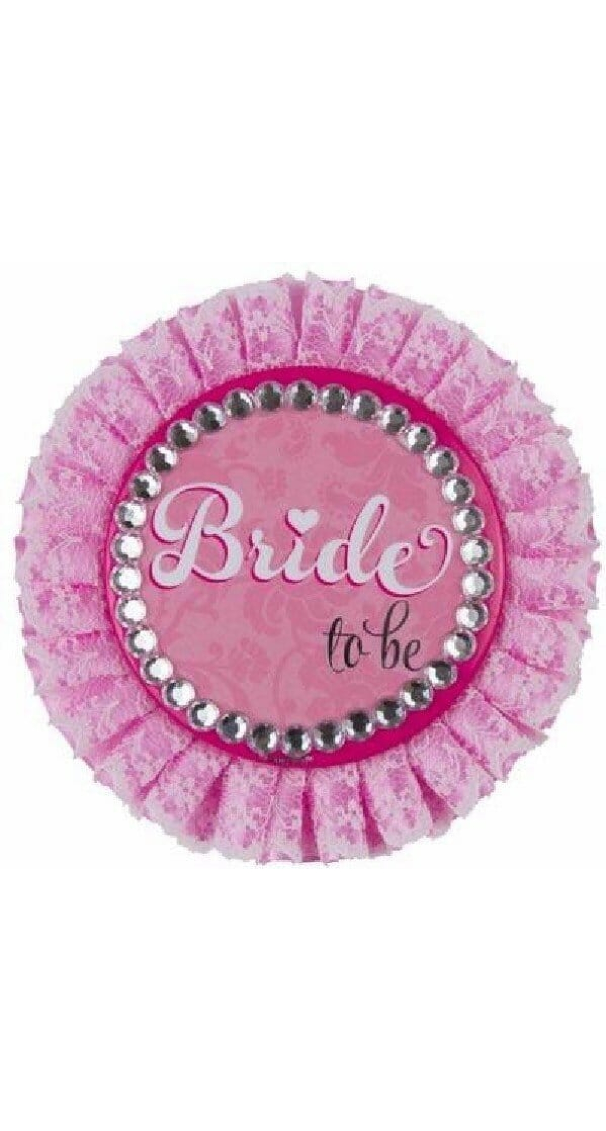 Hen Party Bride To Be Deluxe Badge - 11cm