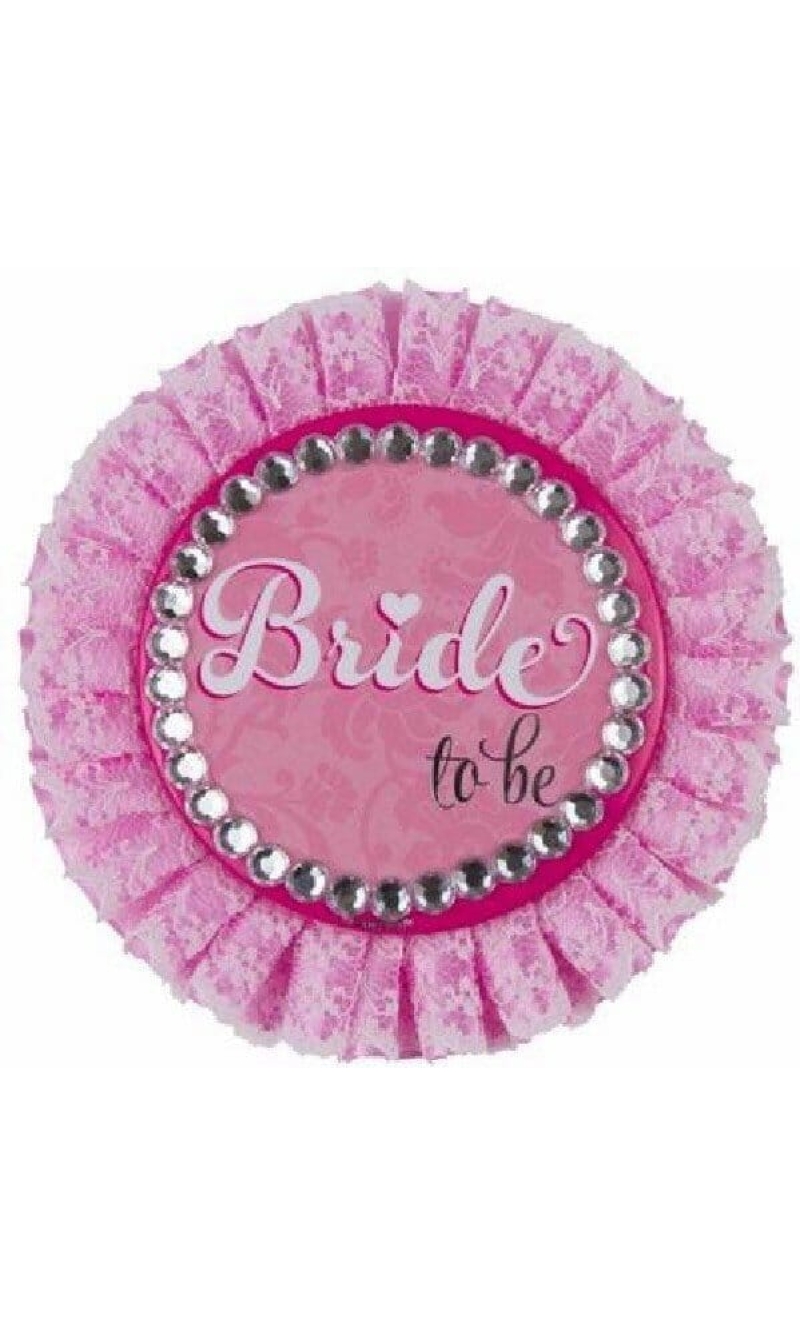 Hen Party Bride To Be Deluxe Badge - 11cm