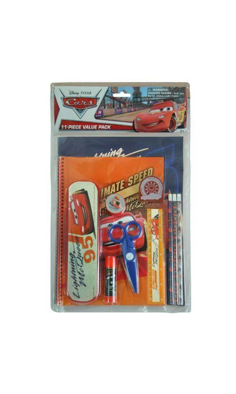 Cars Stationery Value Pack -11pk