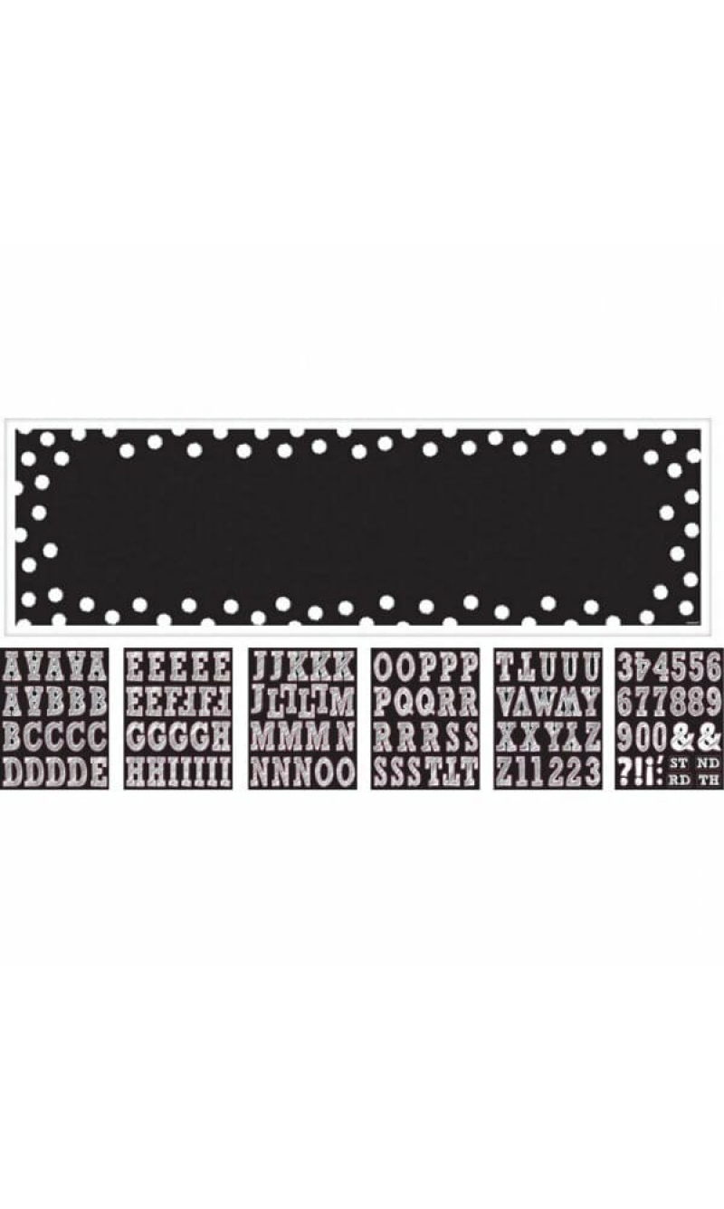 Happy Birthday Black & White Customizable Giant Sign Banner