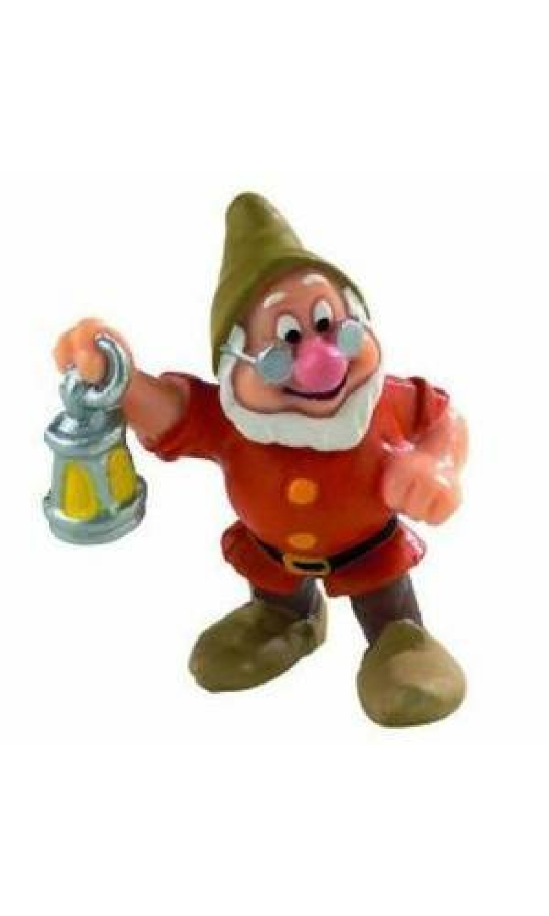 Princess Snow White Dwarf Doc Plastic Cake topper - 5.5cm