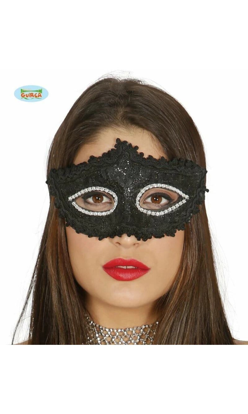 Venetian Black Mask