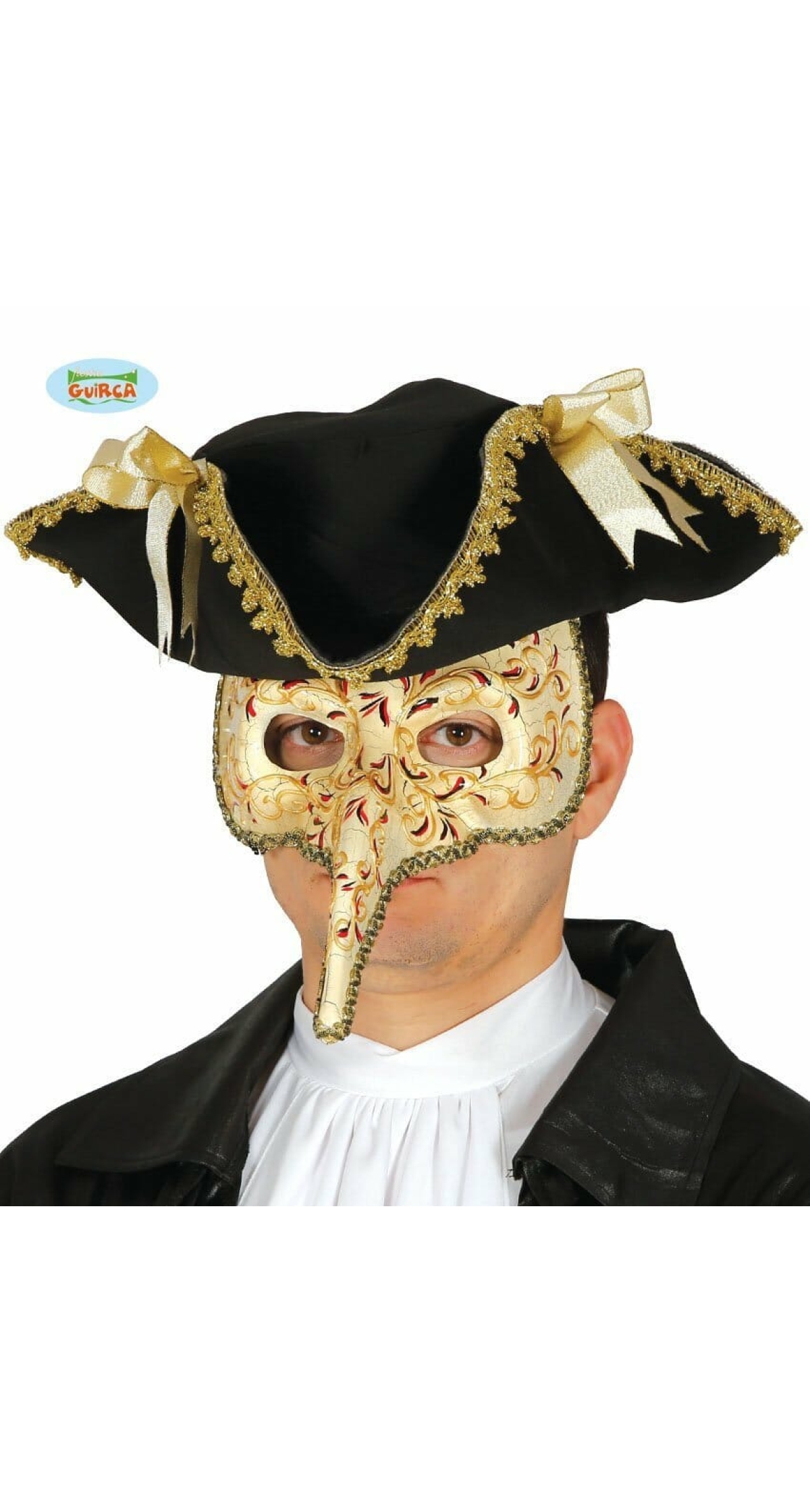 Long Nose Venetian Mask - Adult One Size