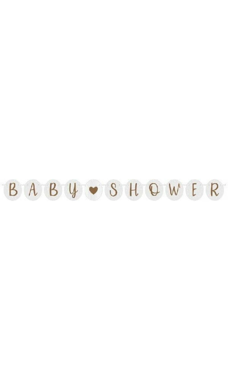 Baby Shower Oval Bunting