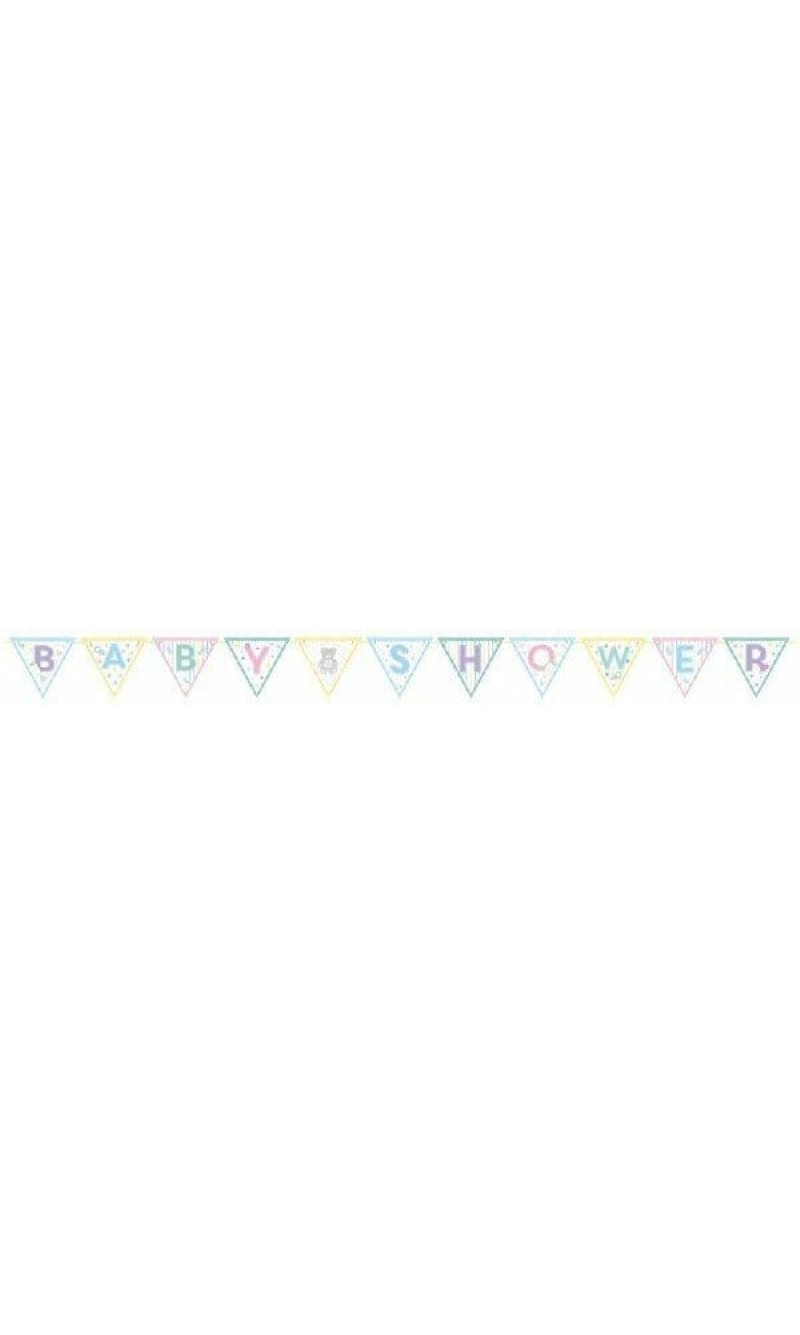 Baby Shower Triangle Flag Bunting