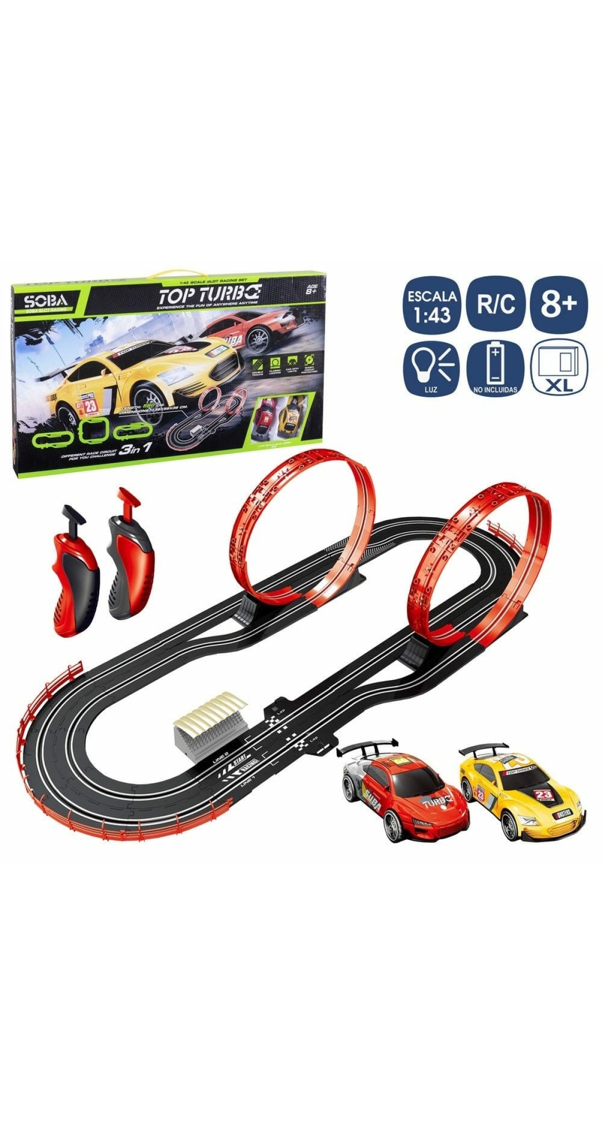 Car Track With Light - 560cm