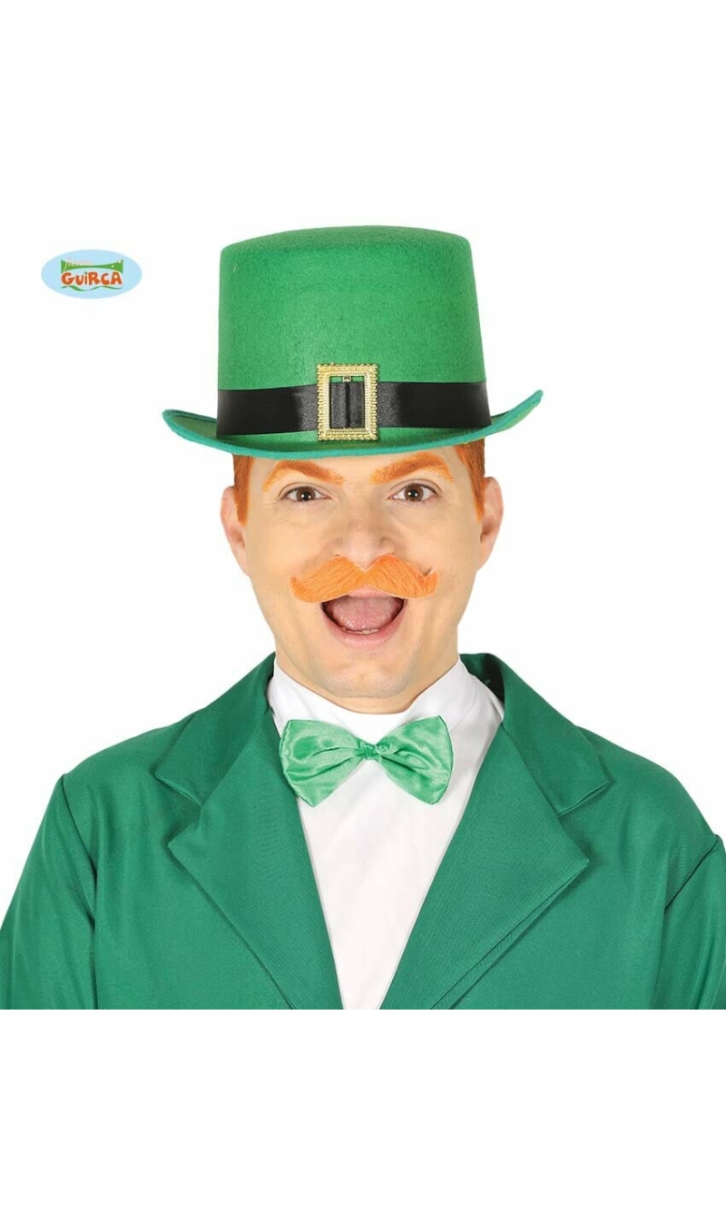 St Patrick Felt Top Hat - Adult One Size