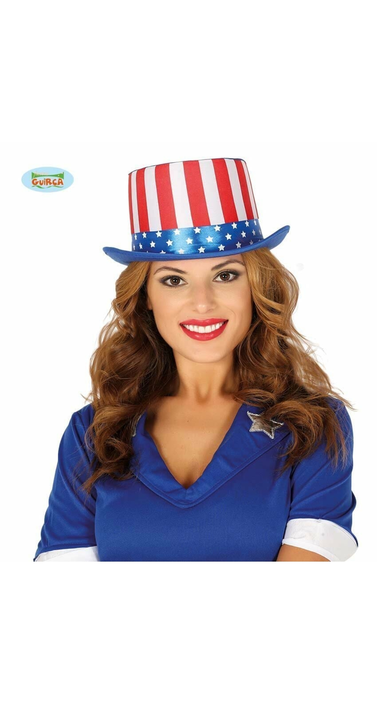 American Flag Top Hat - Adult One Size