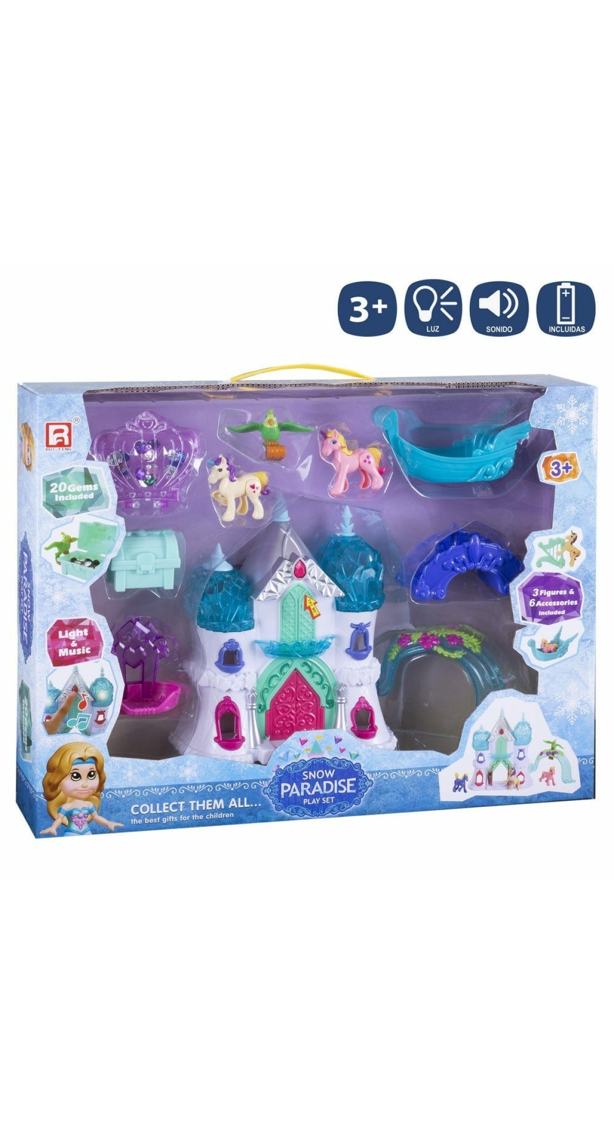 Castle With Light & Sound - 40cm