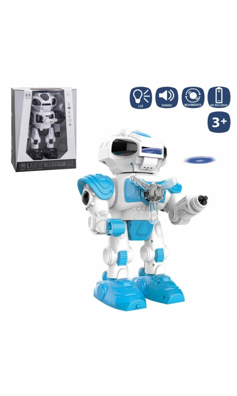 Robot With Light, Sound & Movement - 26cm
