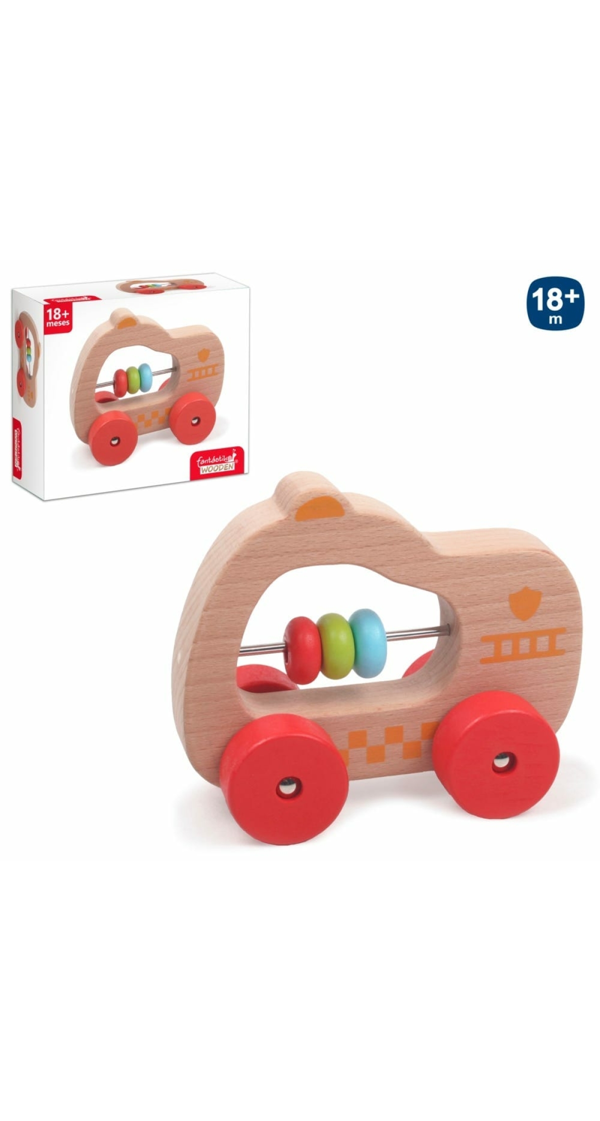 Car Activities Wood - 12.50cm x 9.30cm