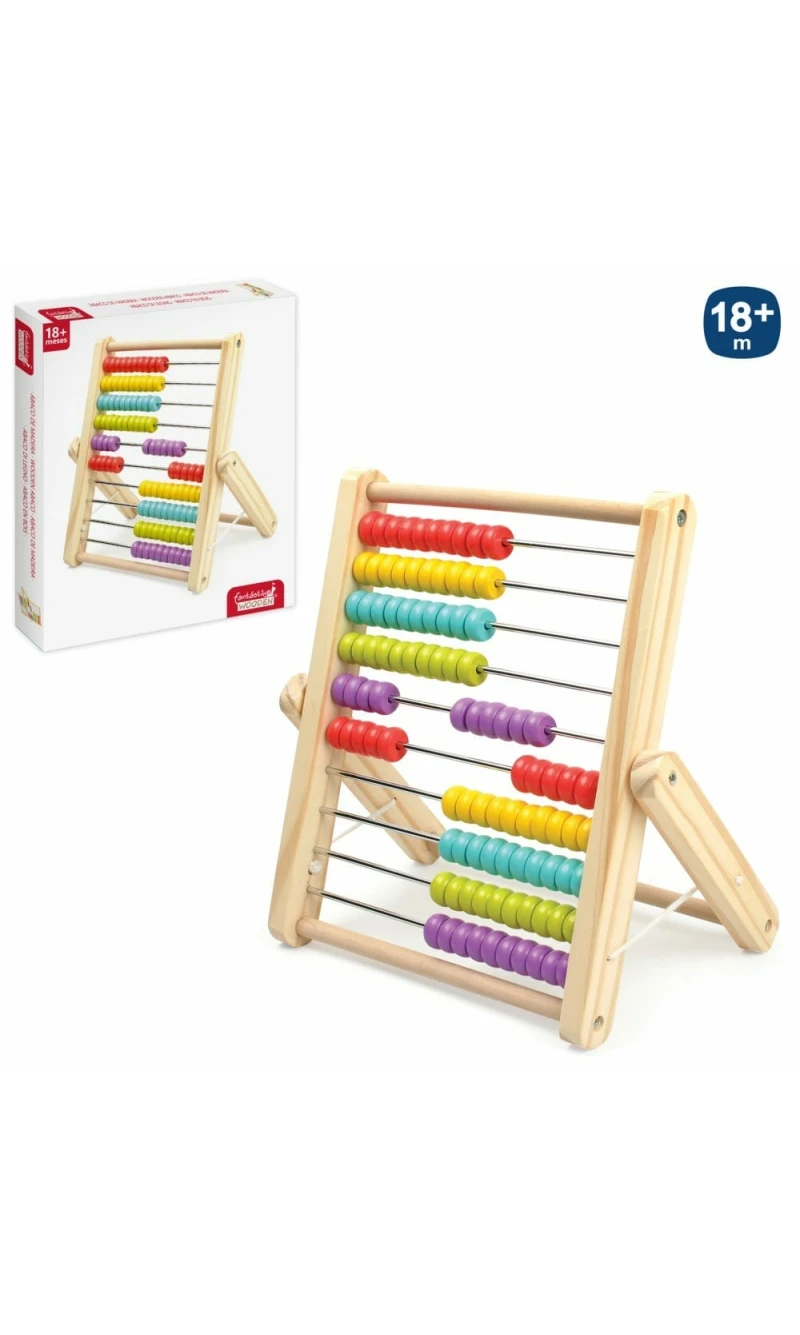 Wooden Abacus - 27cm x 26cm