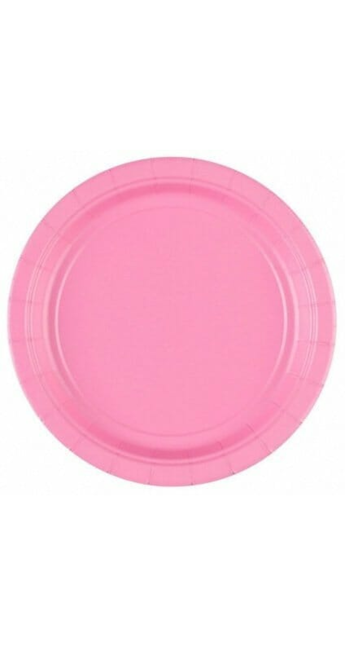 New Pink - 8 x Paper Plates 17.8 cm