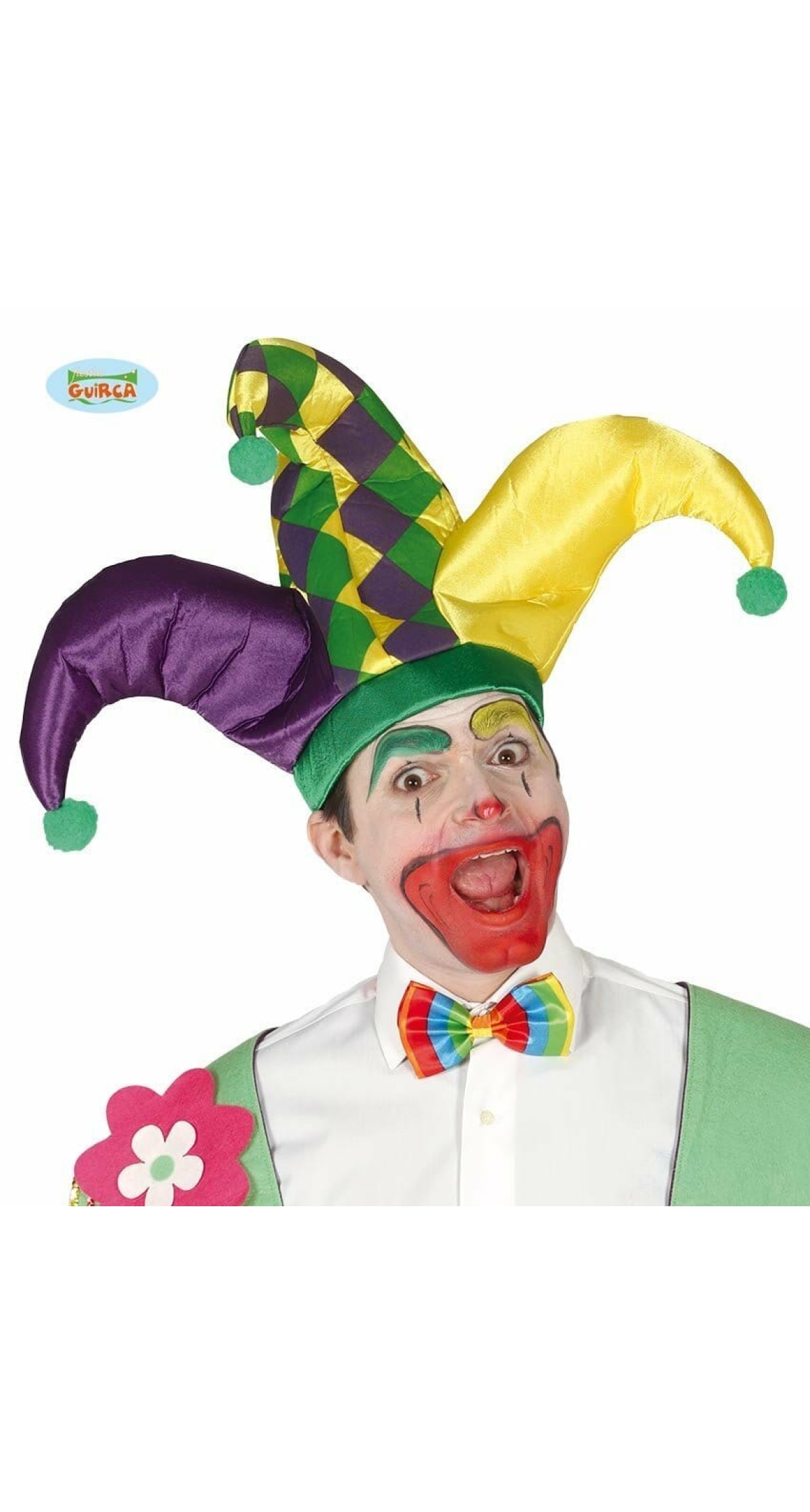 Jester Hat Three Pointed - Adult One Size