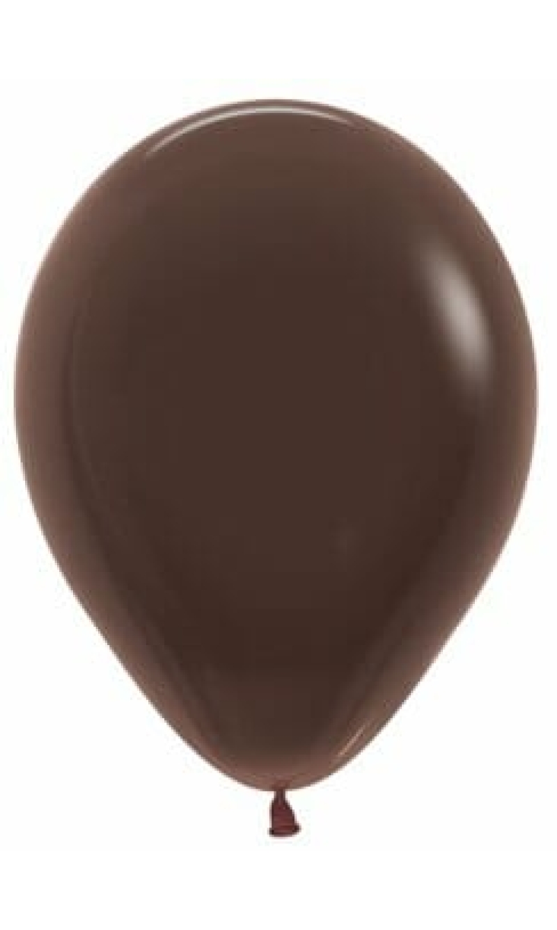 Fashion Solid - Chocolate Brown 12" Balloon