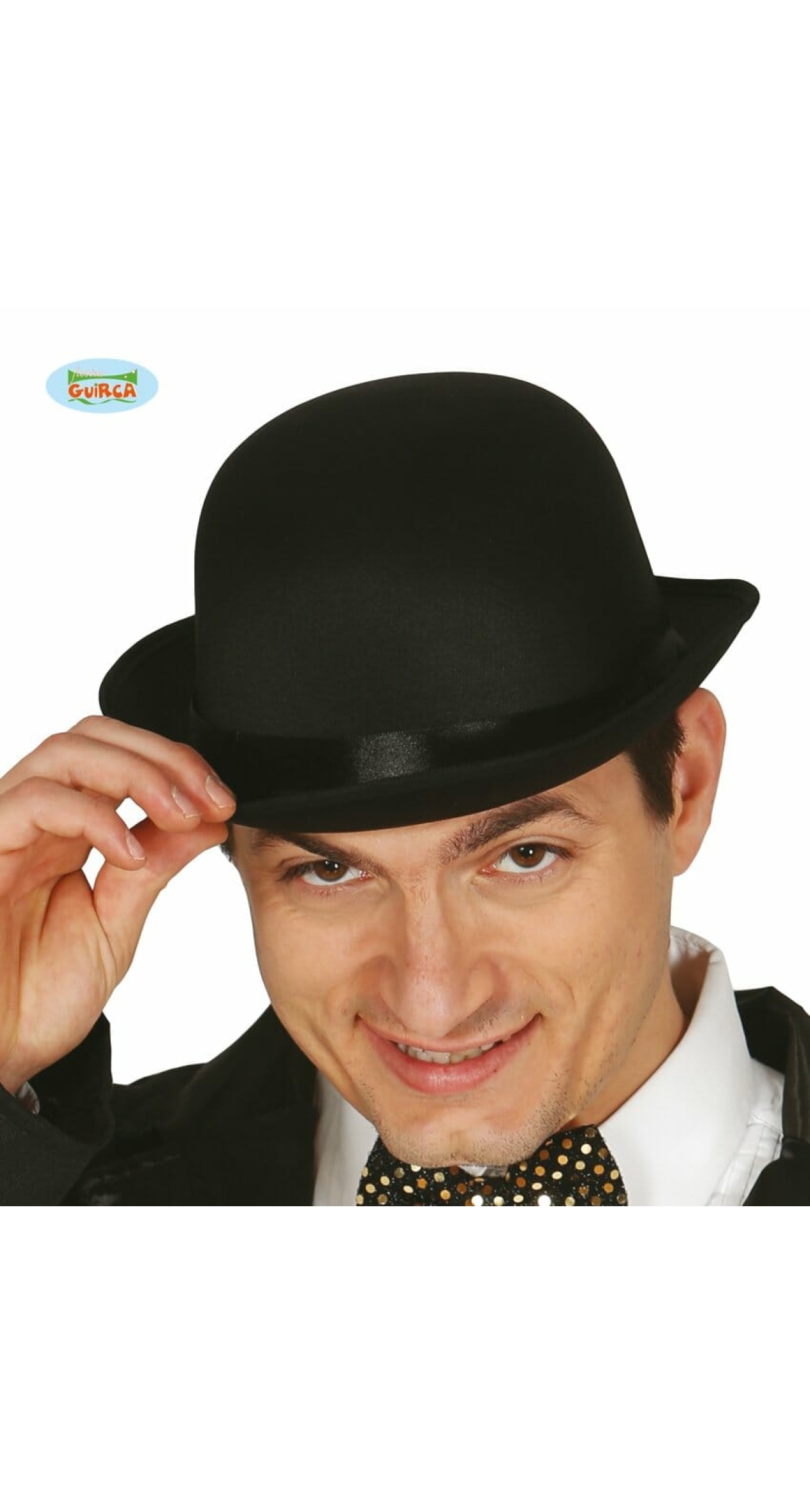 Black Bowler Hat (13351) - Adult One Size